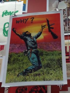 French Student Protest Poster Reading "WHY?"