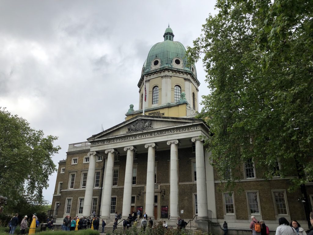 Exterior of the Imperial War Museum.
